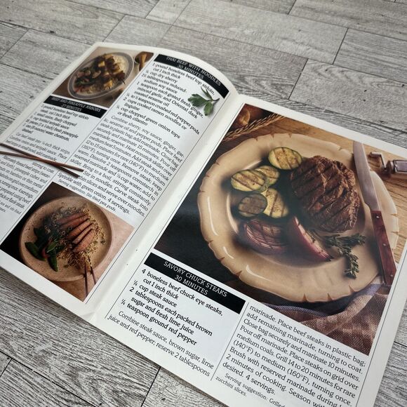 Beef 30 Meals In 30 Minutes Cookbook Booklet Recipes Cooking - Vintage 1992 - Picture 4 of 12